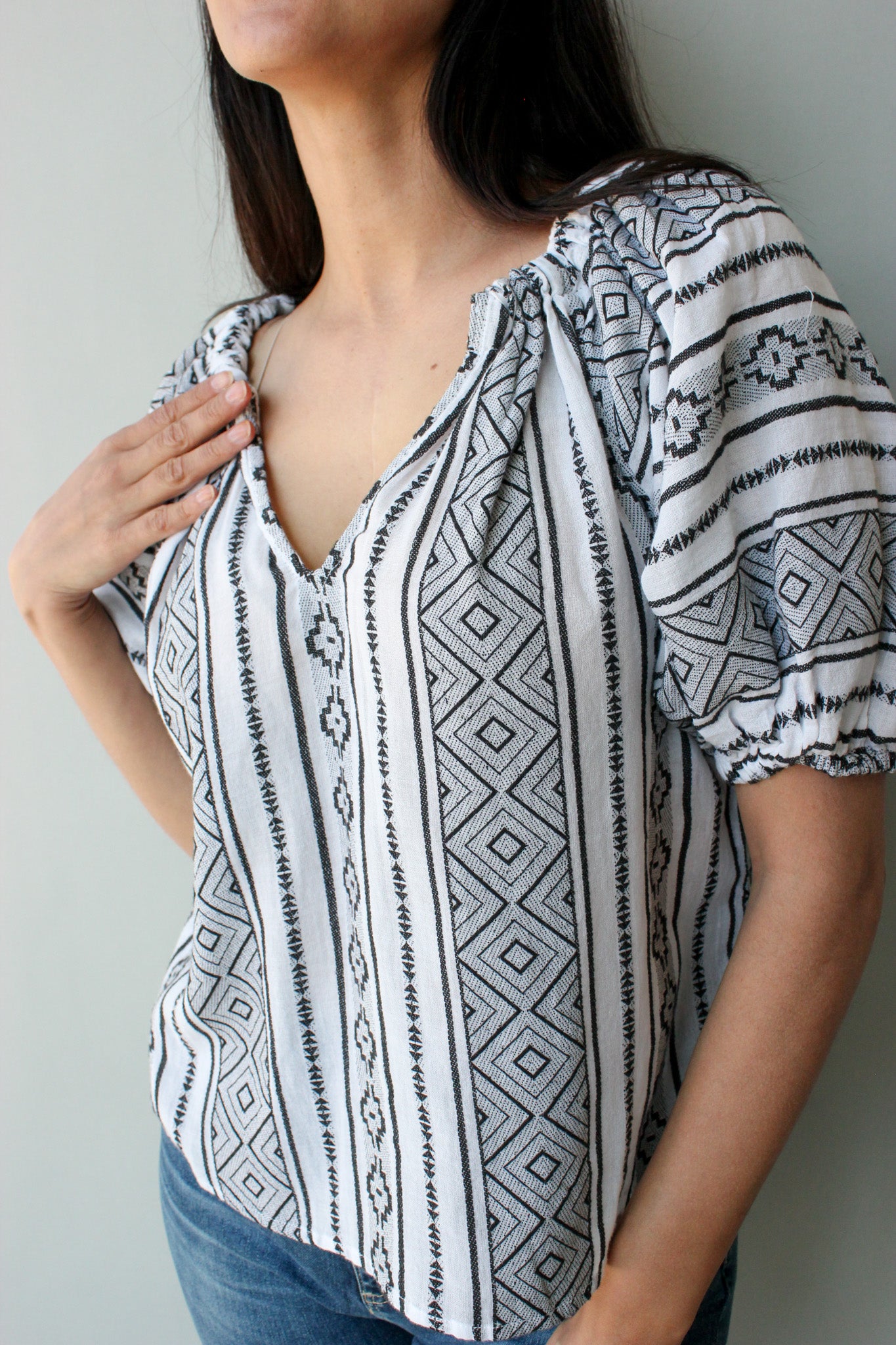Boho Raglan Top