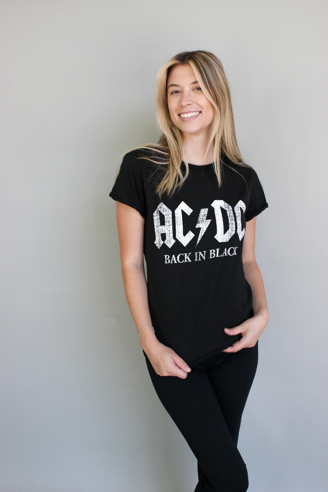 ACDC Back In Black Tee