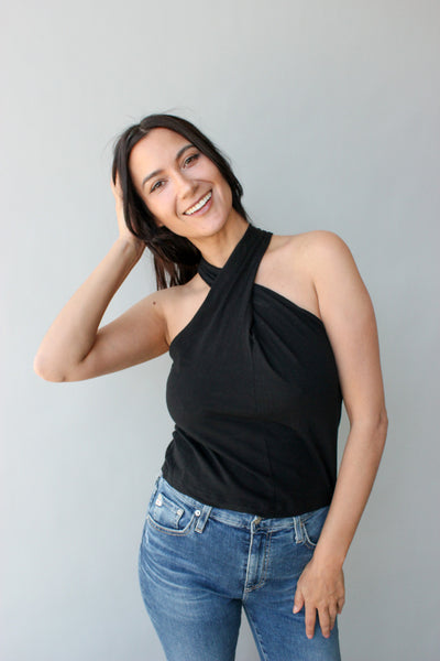 Hina Cross Over Halter Top