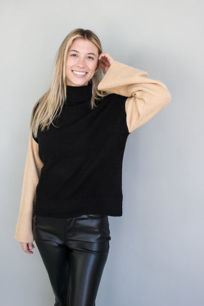 The Color Block Sweater