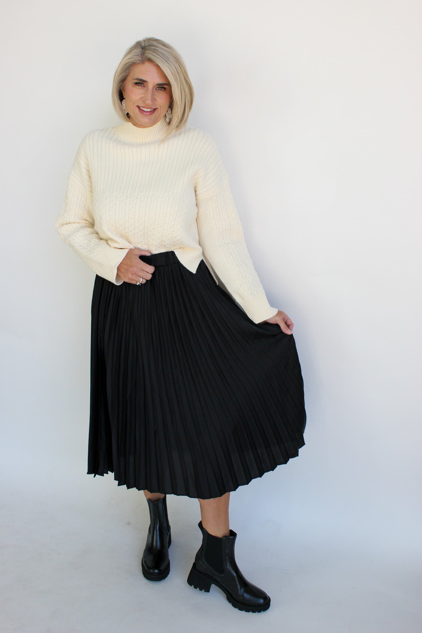 Everyday Pleated Skirt