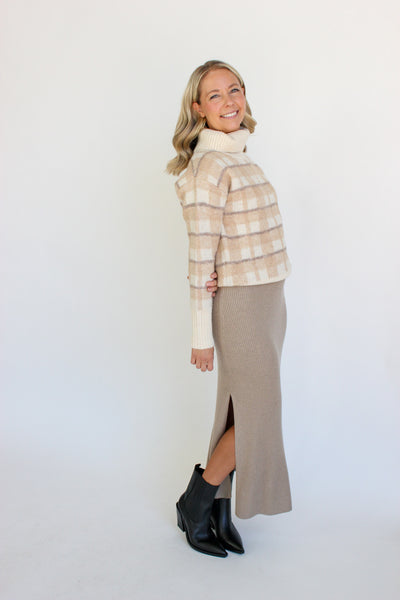 Georgie Rib Skirt