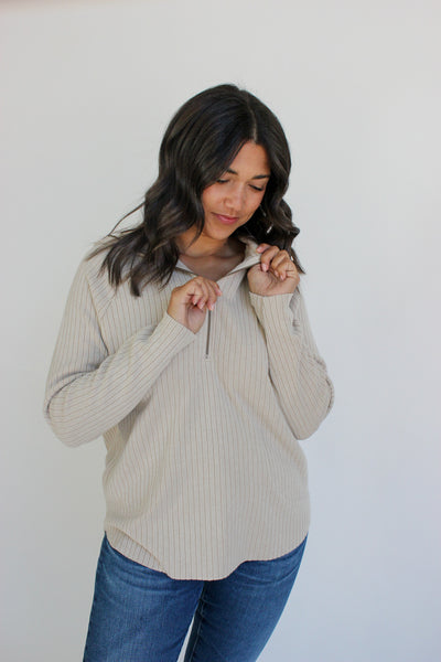 Georgia Zip-Hood Tunic