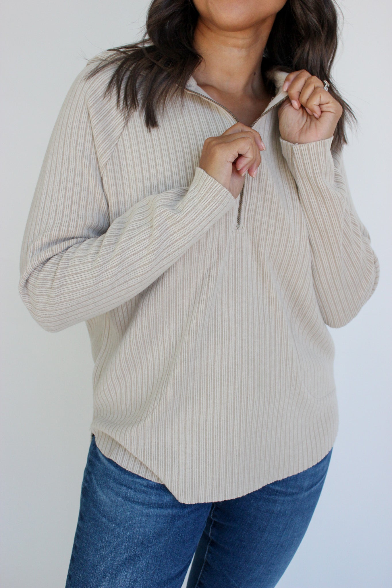 Georgia Zip-Hood Tunic