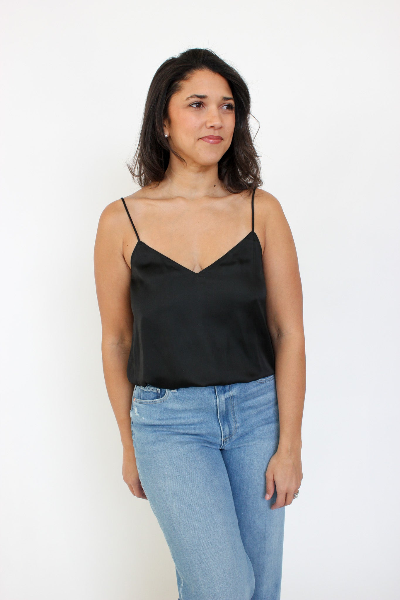 Silky Amore Tank W/ Adjustable Straps