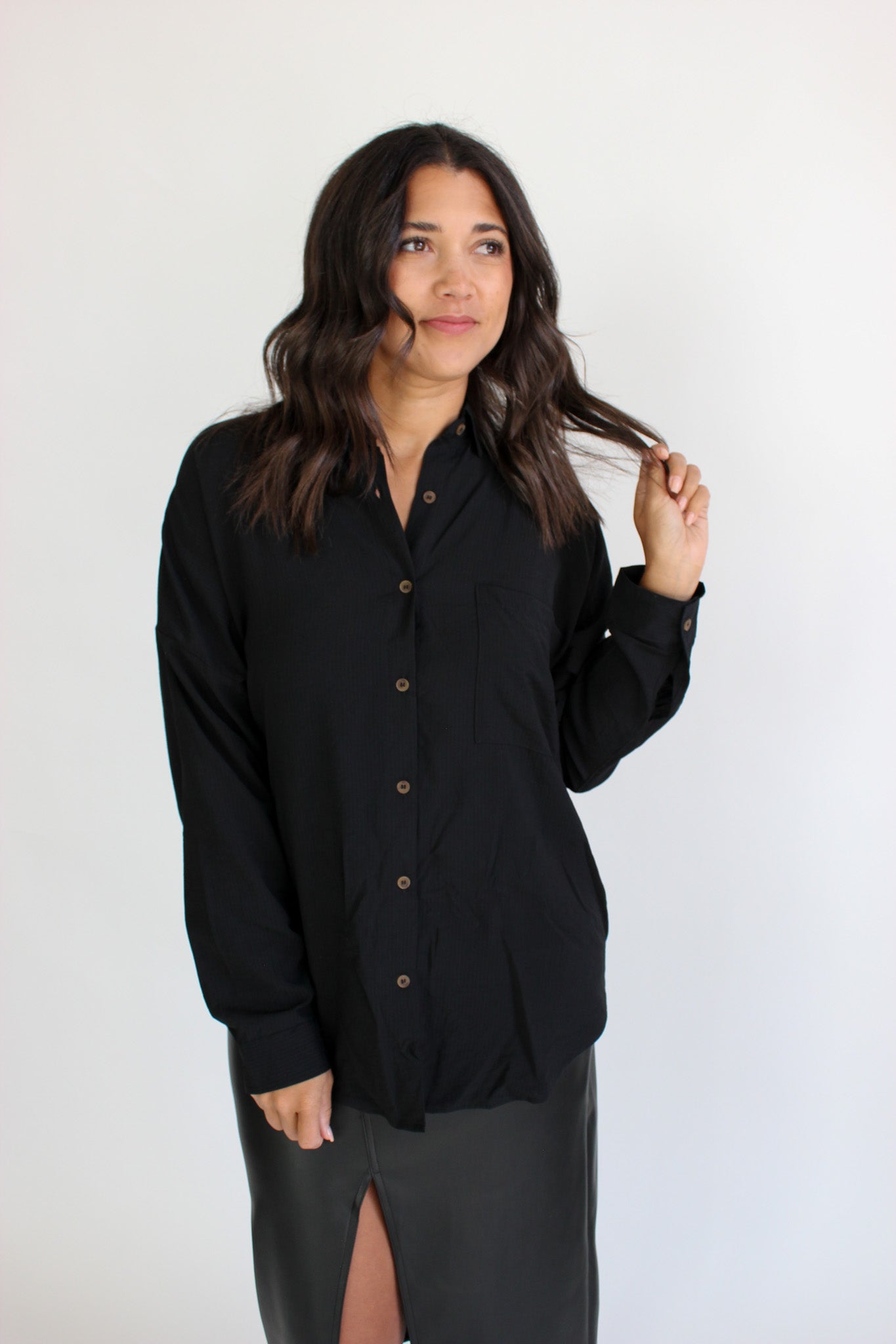 Long Sleeve Button Down