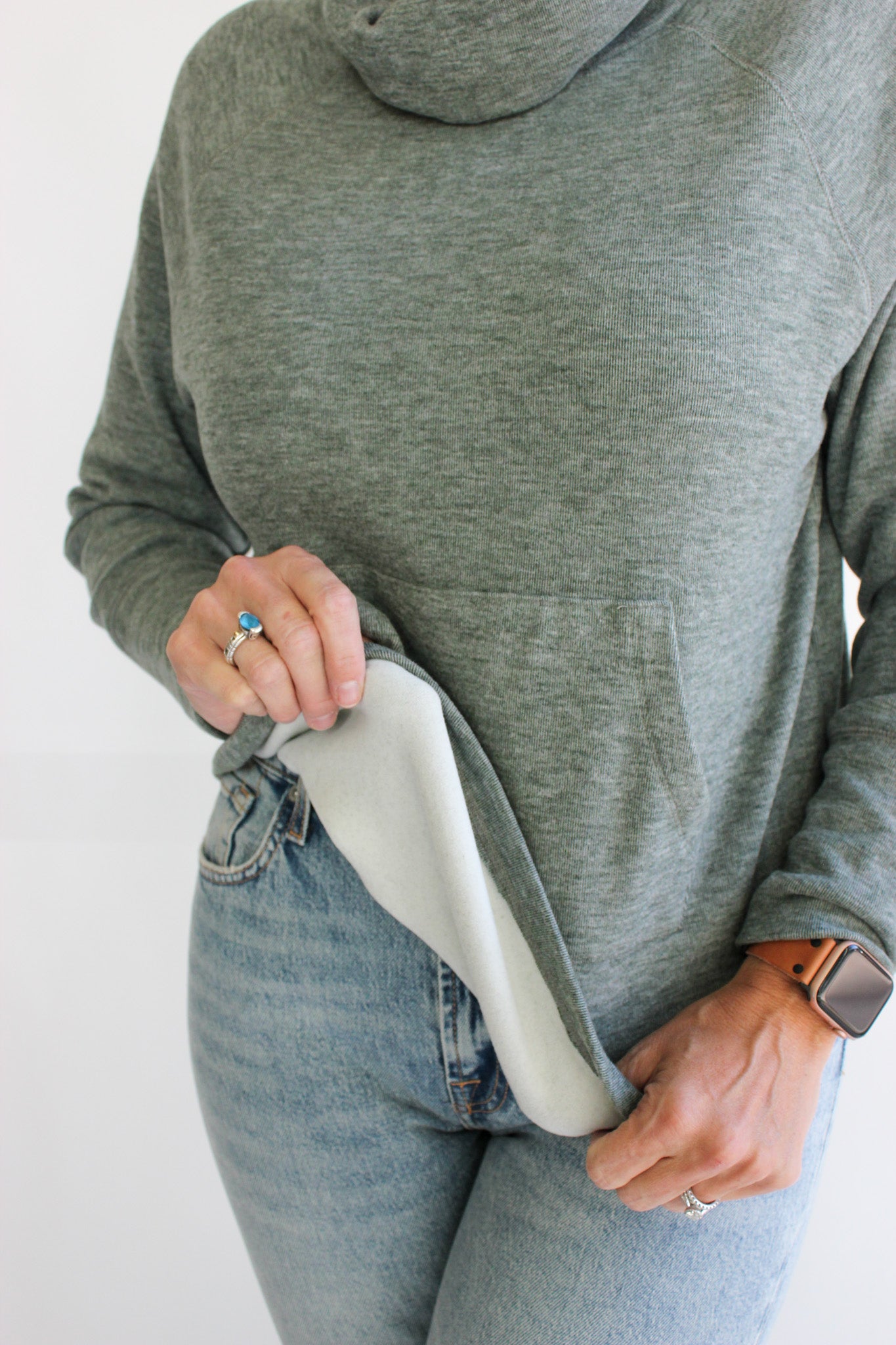 Funnel Neck Pullover