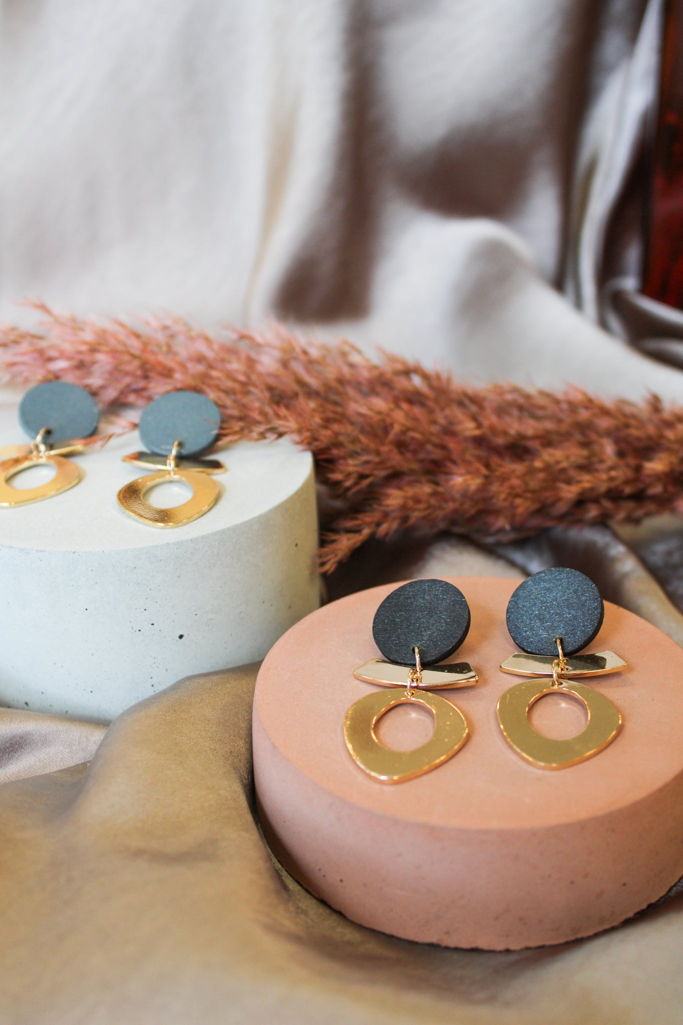 Geo Stack Earring