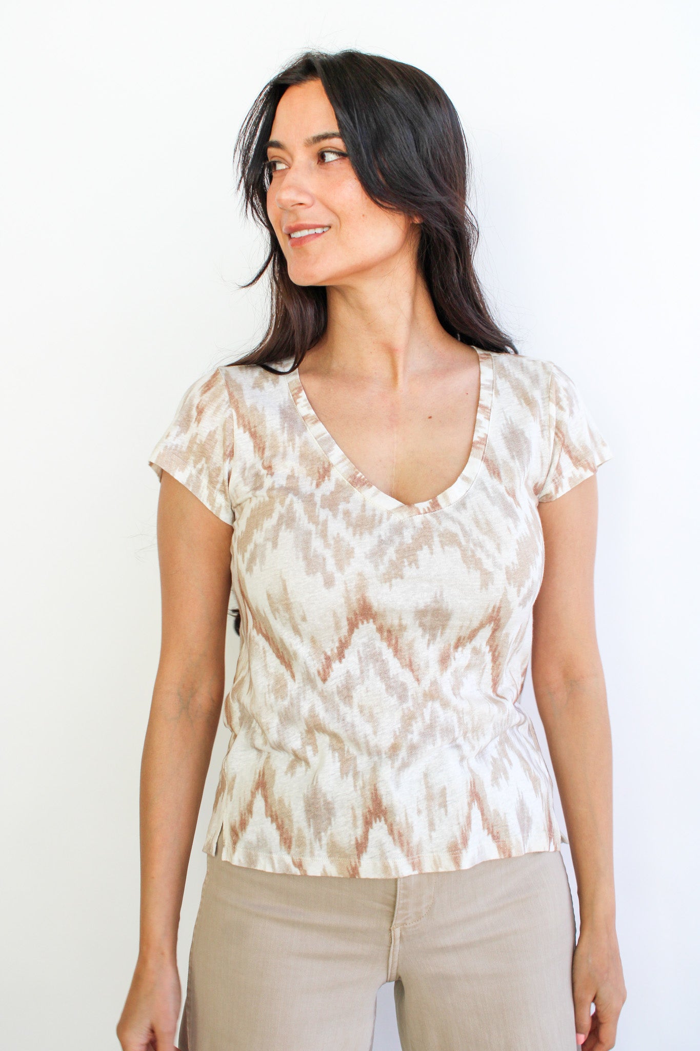 Skyla V-Neck Tee
