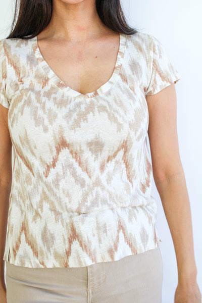 Skyla V-Neck Tee