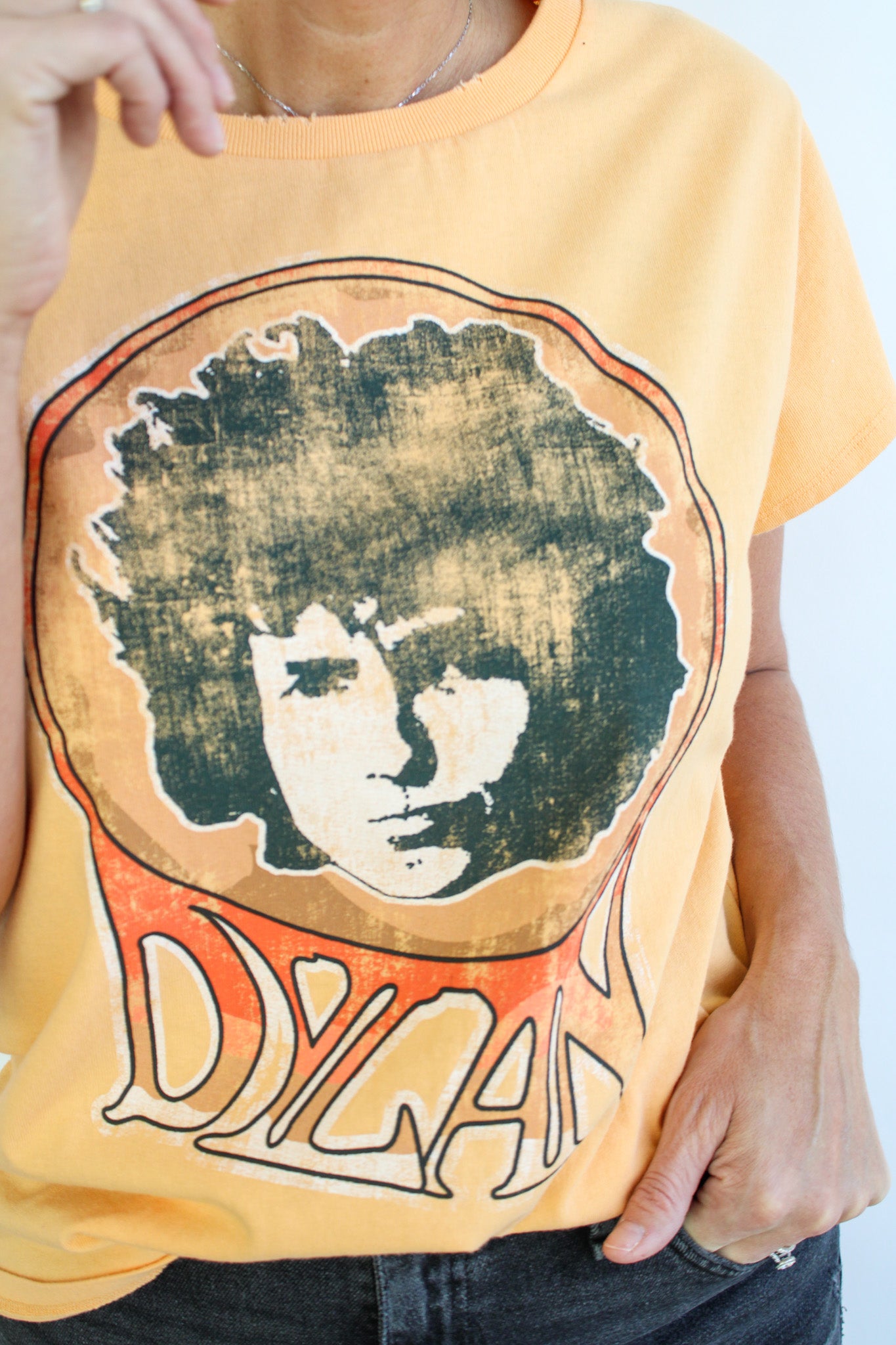 Bob Dylan Desert Cotton Crewneck Tee