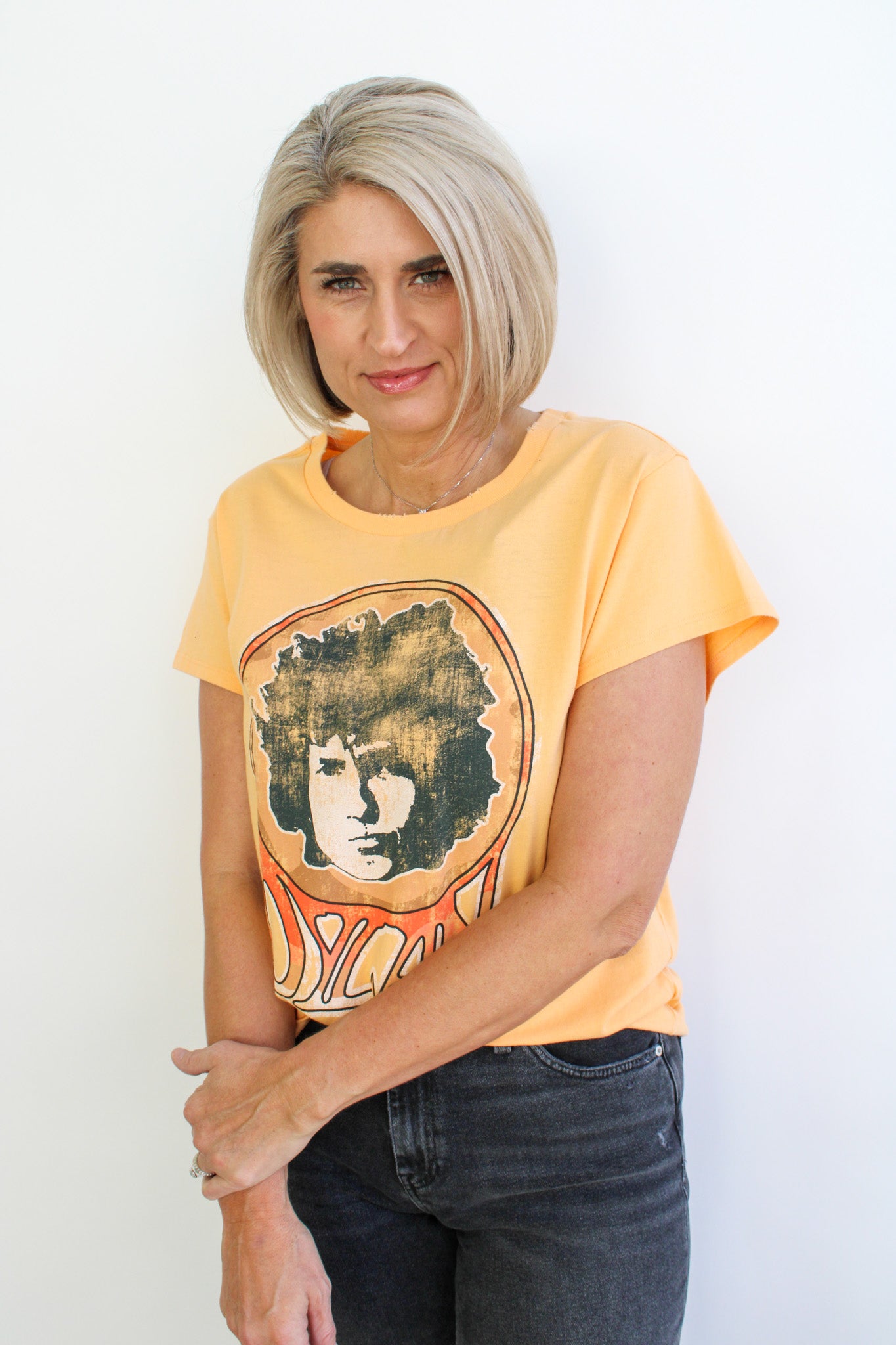 Bob Dylan Desert Cotton Crewneck Tee