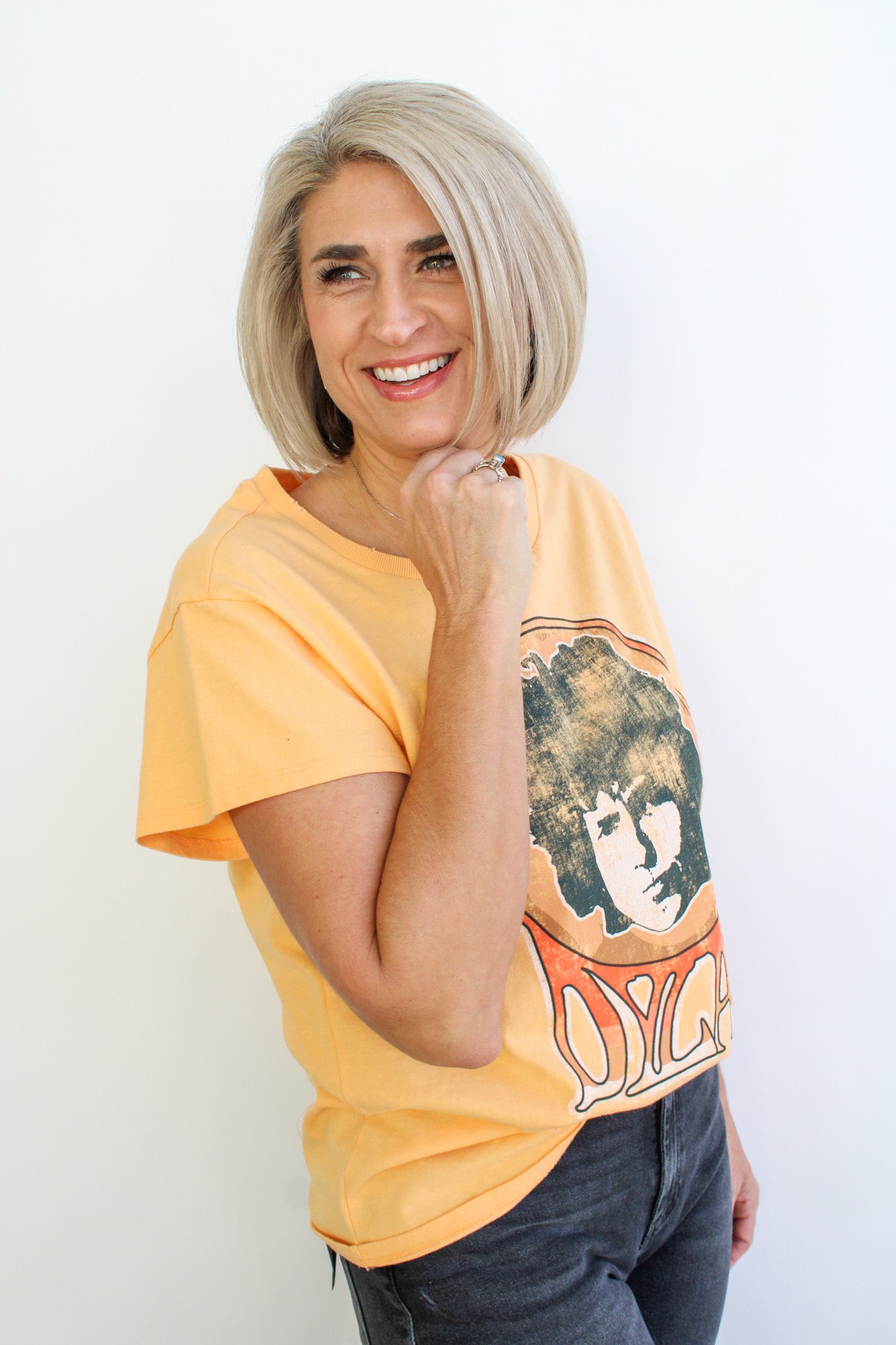 Bob Dylan Desert Cotton Crewneck Tee