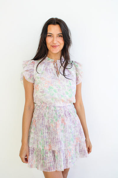 Print Layered Dress