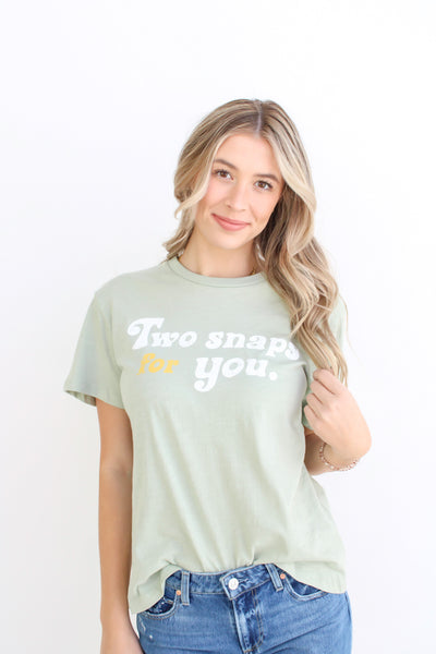 Two Snaps Tee