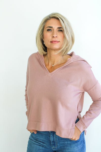 Sailor Collar Pullover