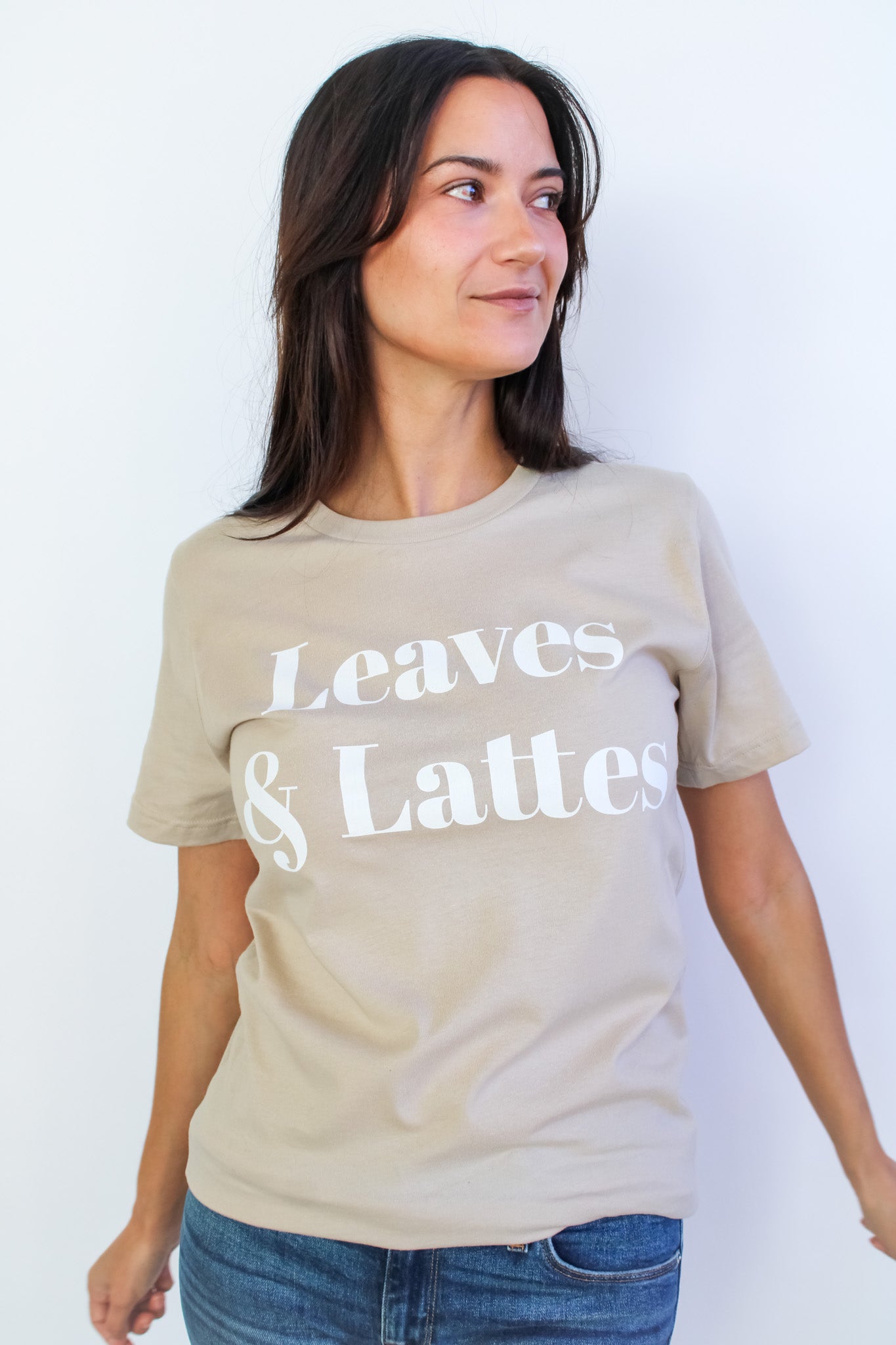 Leaves & Lattes Tee