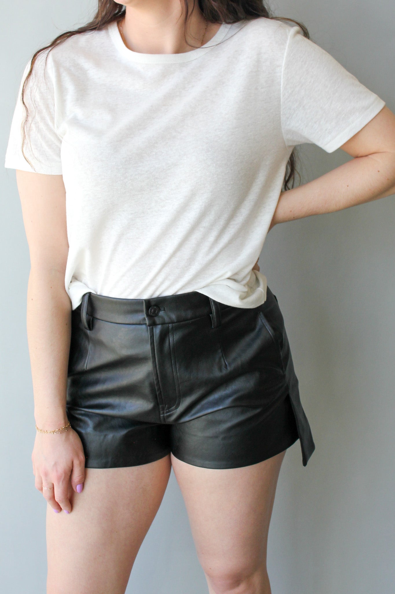 Tailored Slouch Short