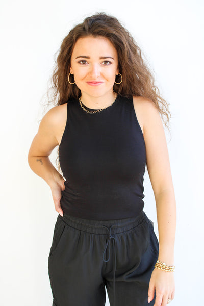 Fitted Crop Tank