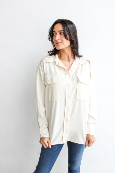 Cargo Shirt W/ Shoulder Tabs